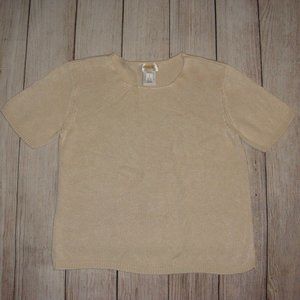 Talbots Short Sleeve Sweater S